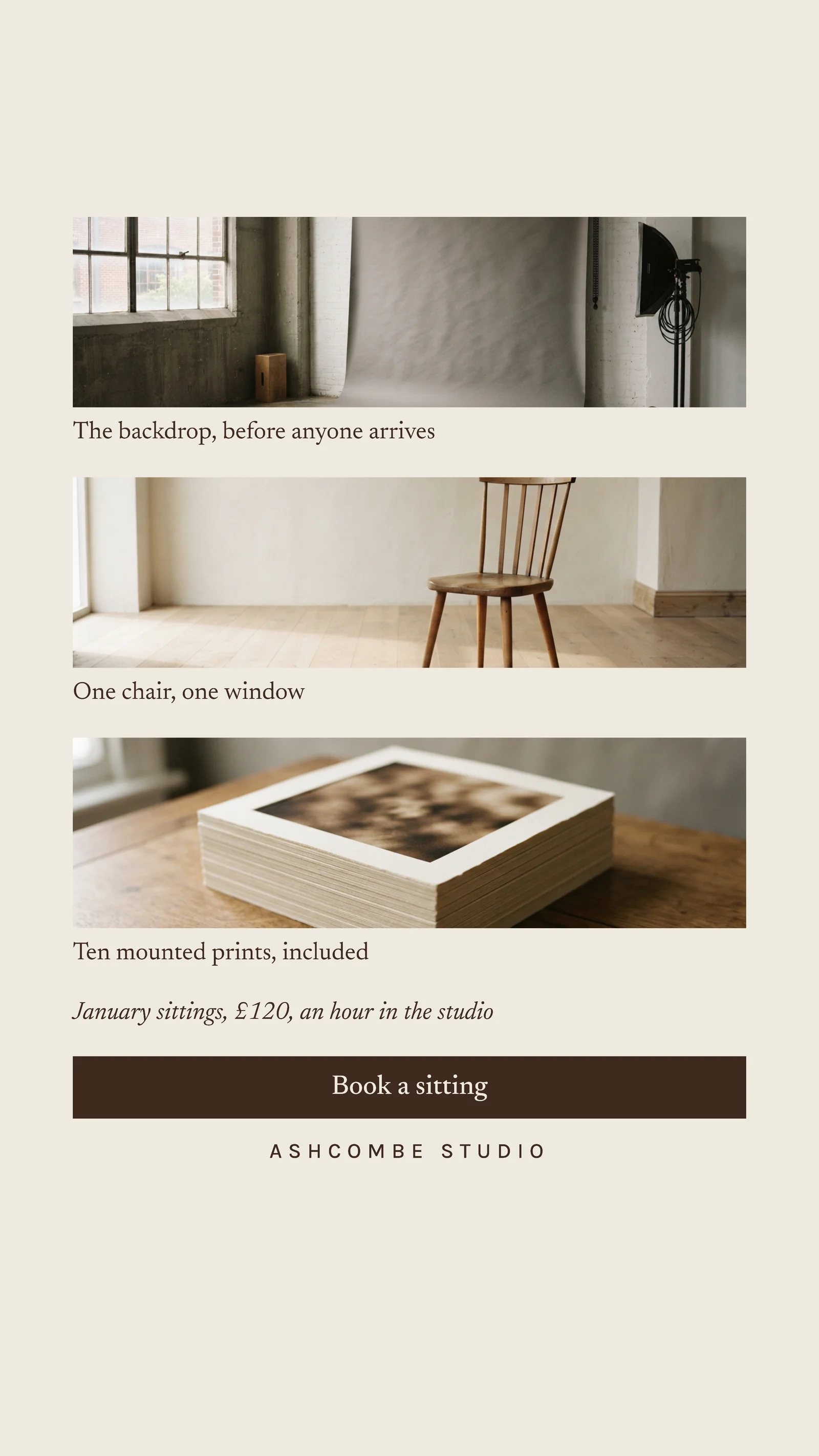 Photography January Sittings New Year Facebook Story — 9:16 Facebook story template