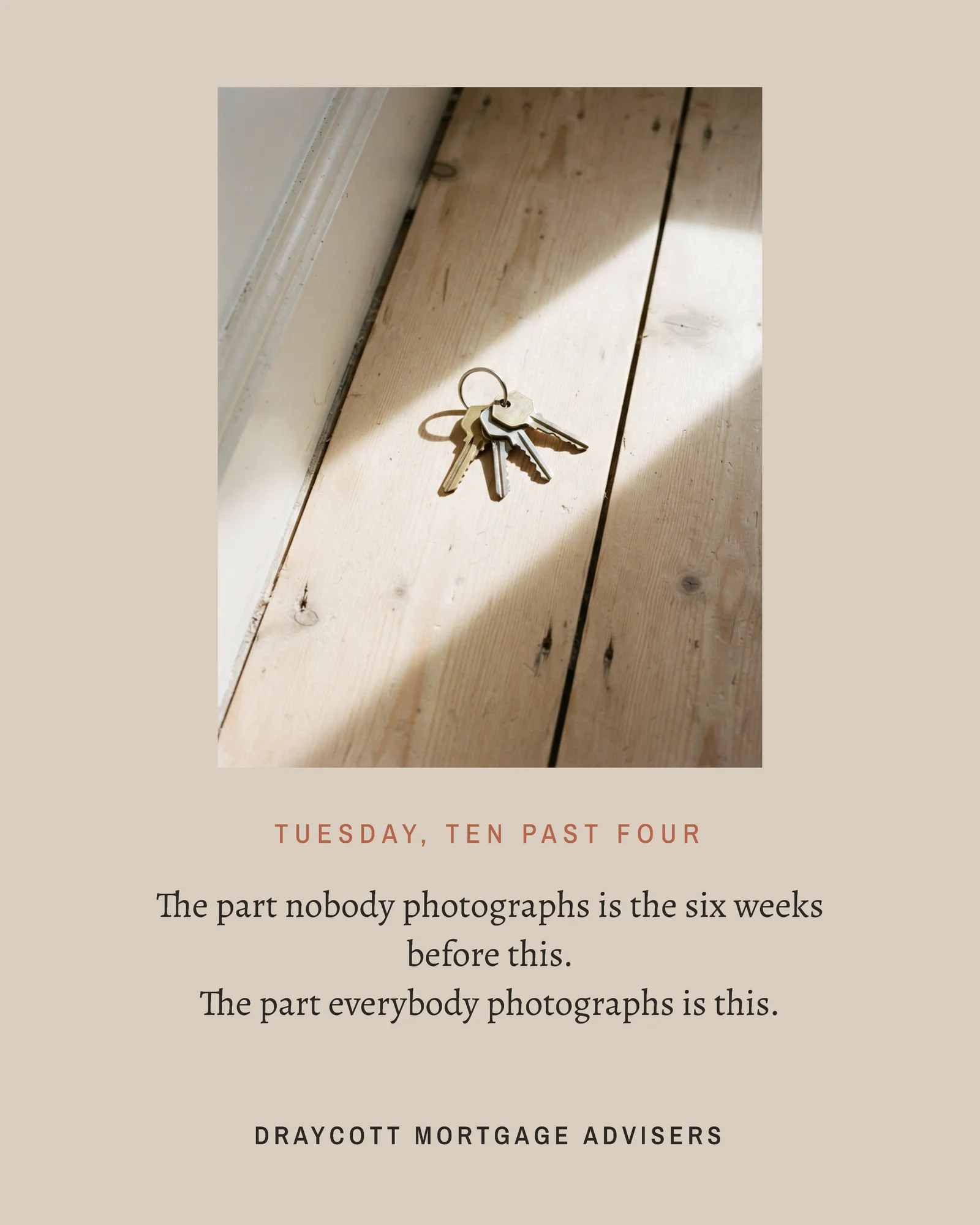 Mortgage Adviser Keys Instagram Post — 4:5 Instagram post template