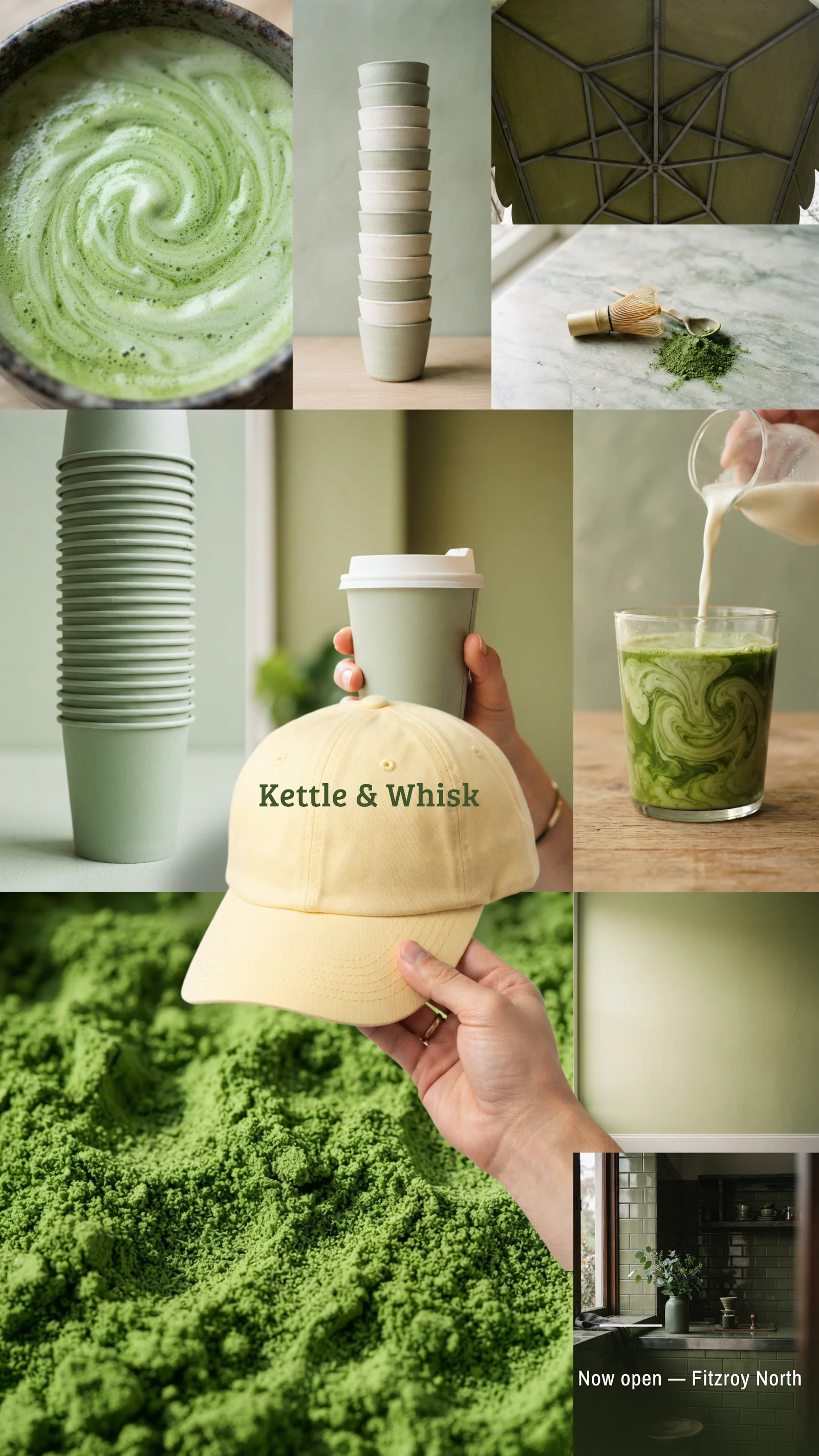 Moodboard collage — 9:16 Instagram ad template