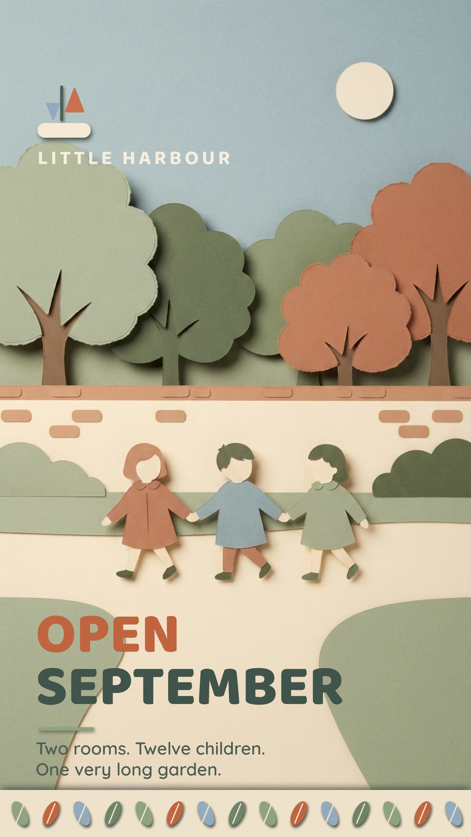 Paper-cut diorama — 9:16 Instagram ad template