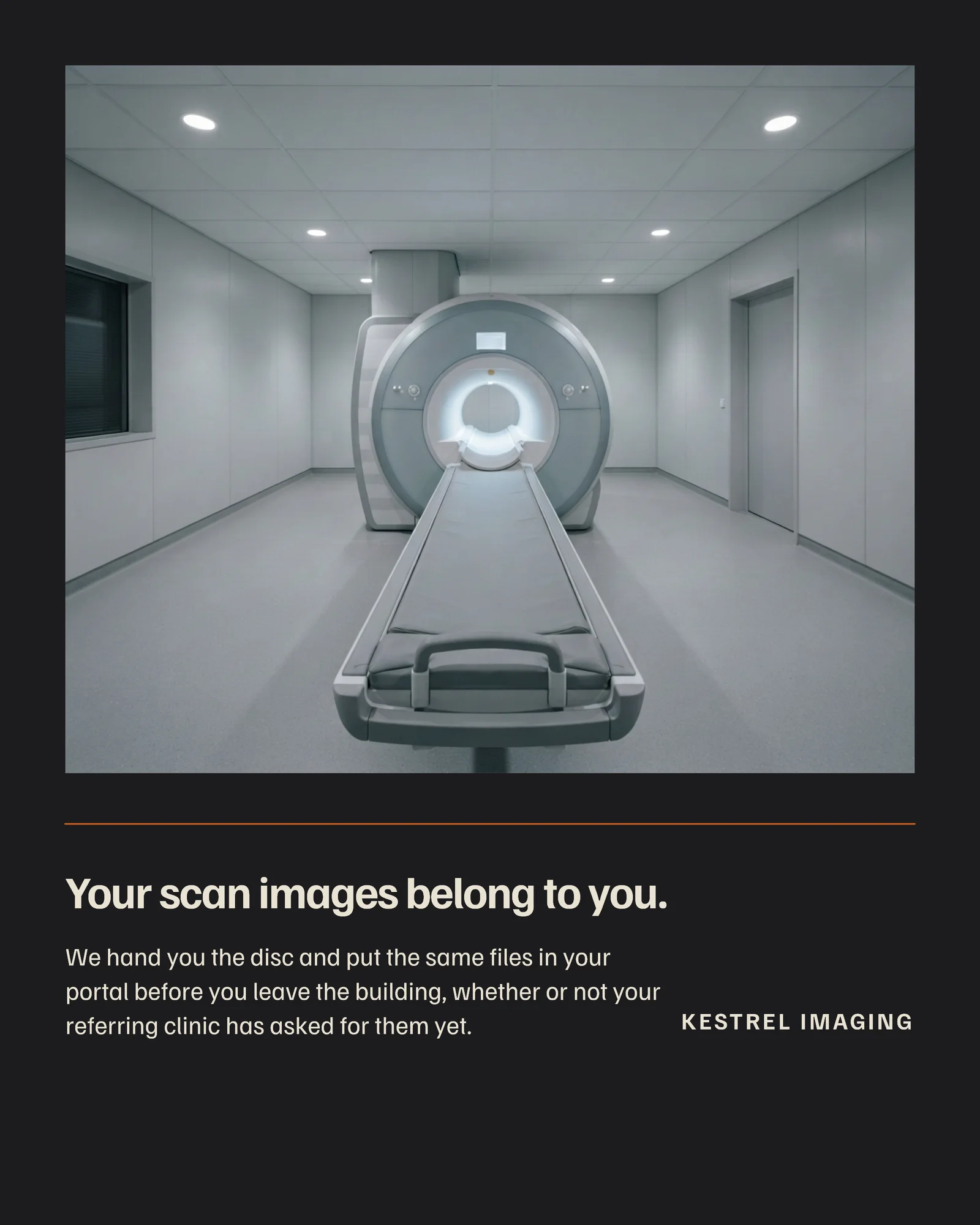 Imaging Results Instagram Post — 4:5 Instagram post template