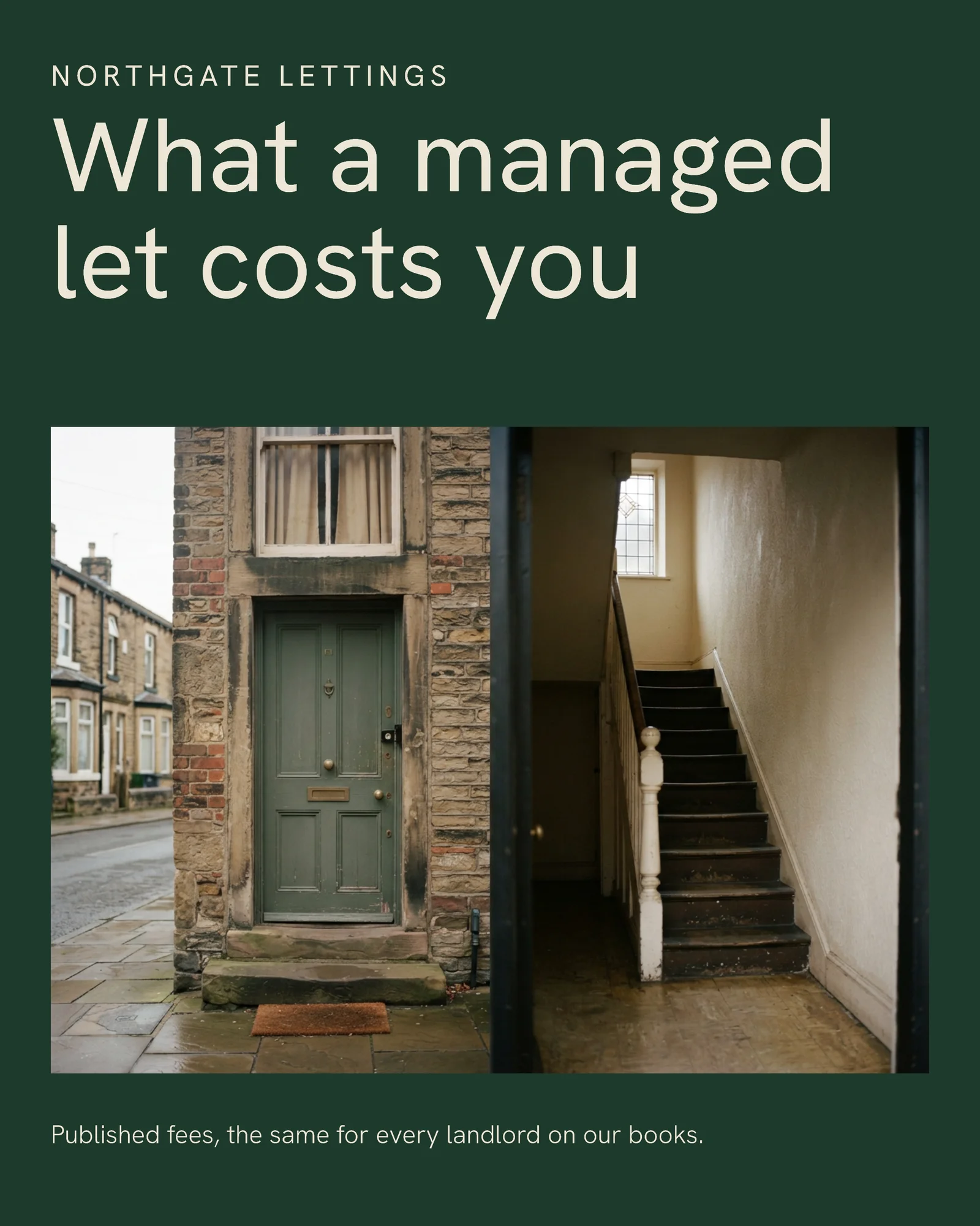 Lettings What Is Included Spec Table Facebook Carousel — 5-panel Instagram carousel carousel template, page 1 of 5