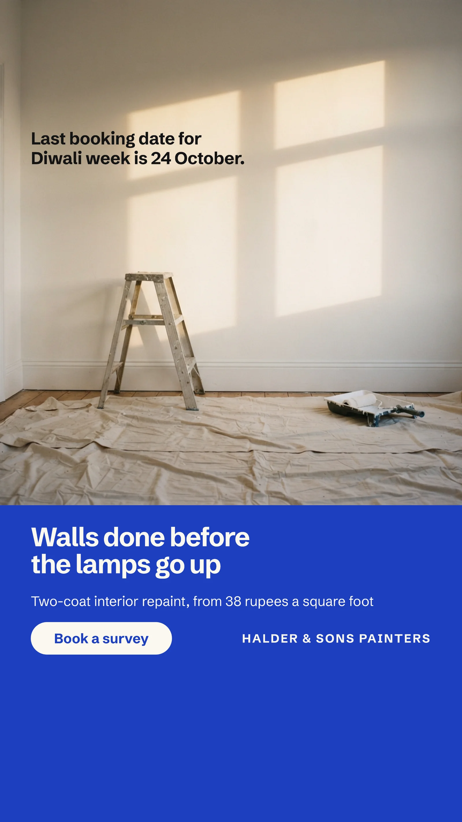 Painters Diwali Repaint Instagram Story — 9:16 Instagram story template