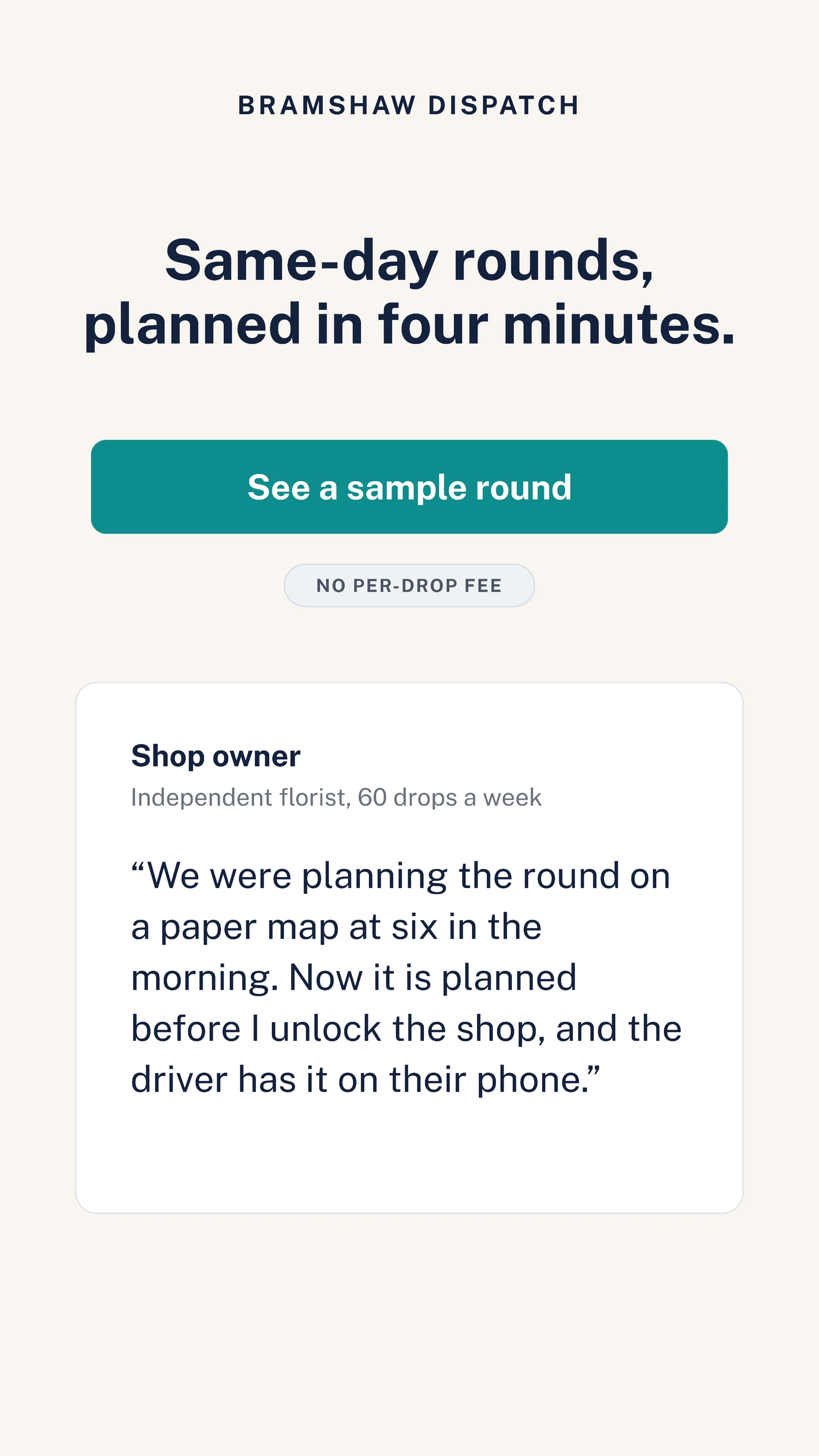 Quote card round planning — 9:16 Instagram ad template